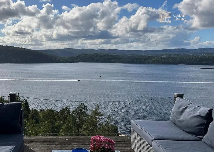 Feriehus Charming Drøbak Breathtaking Fjord Views *