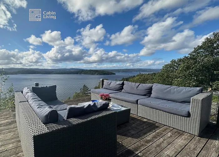 Charming Drøbak Breathtaking Fjord Views Feriehus *